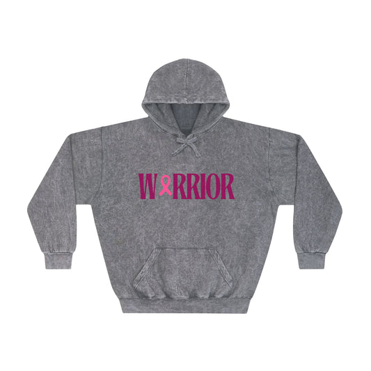 Pink Warrior Mineral Wash Hoodie