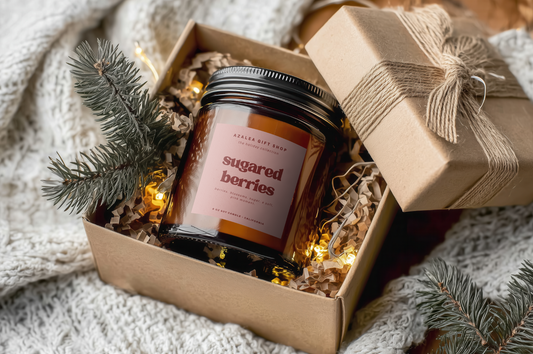 The Holiday Collection | Sugared Berries | 8oz Soy Wax Candle