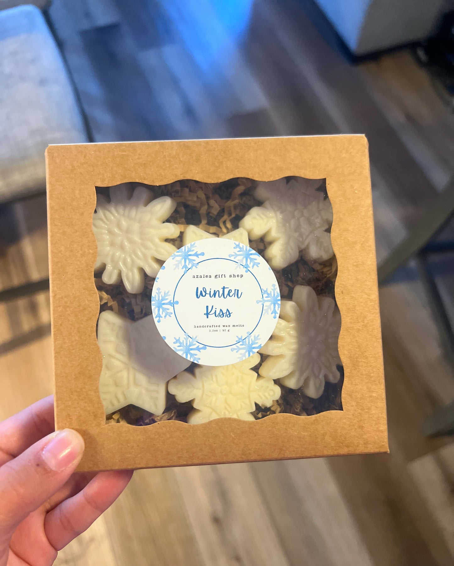 Winter Kiss Handmade Soy Wax Melts | Long-Lasting Scented Wax Melts | Gift Ready Home Fragrance