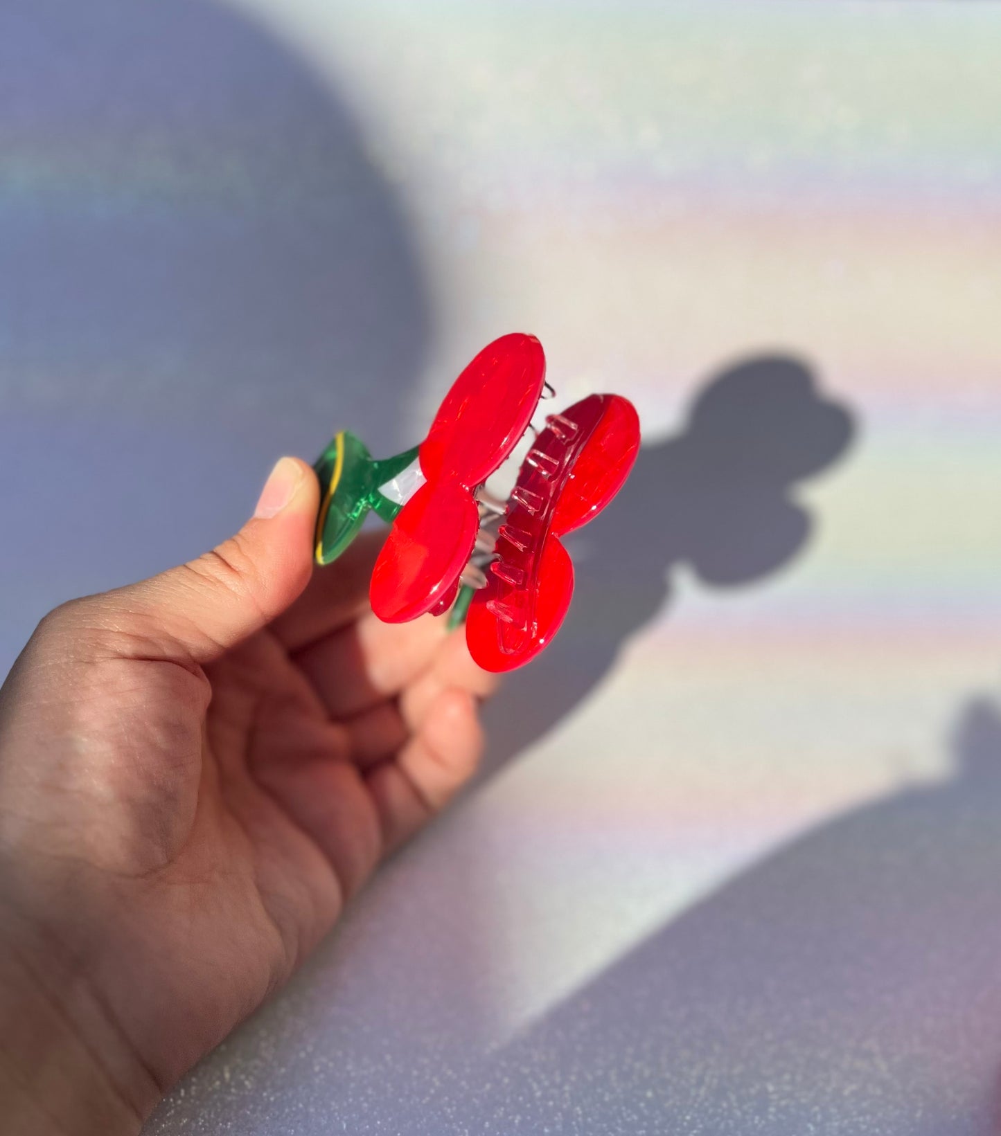 'Cherry Bomb' Hair Clip