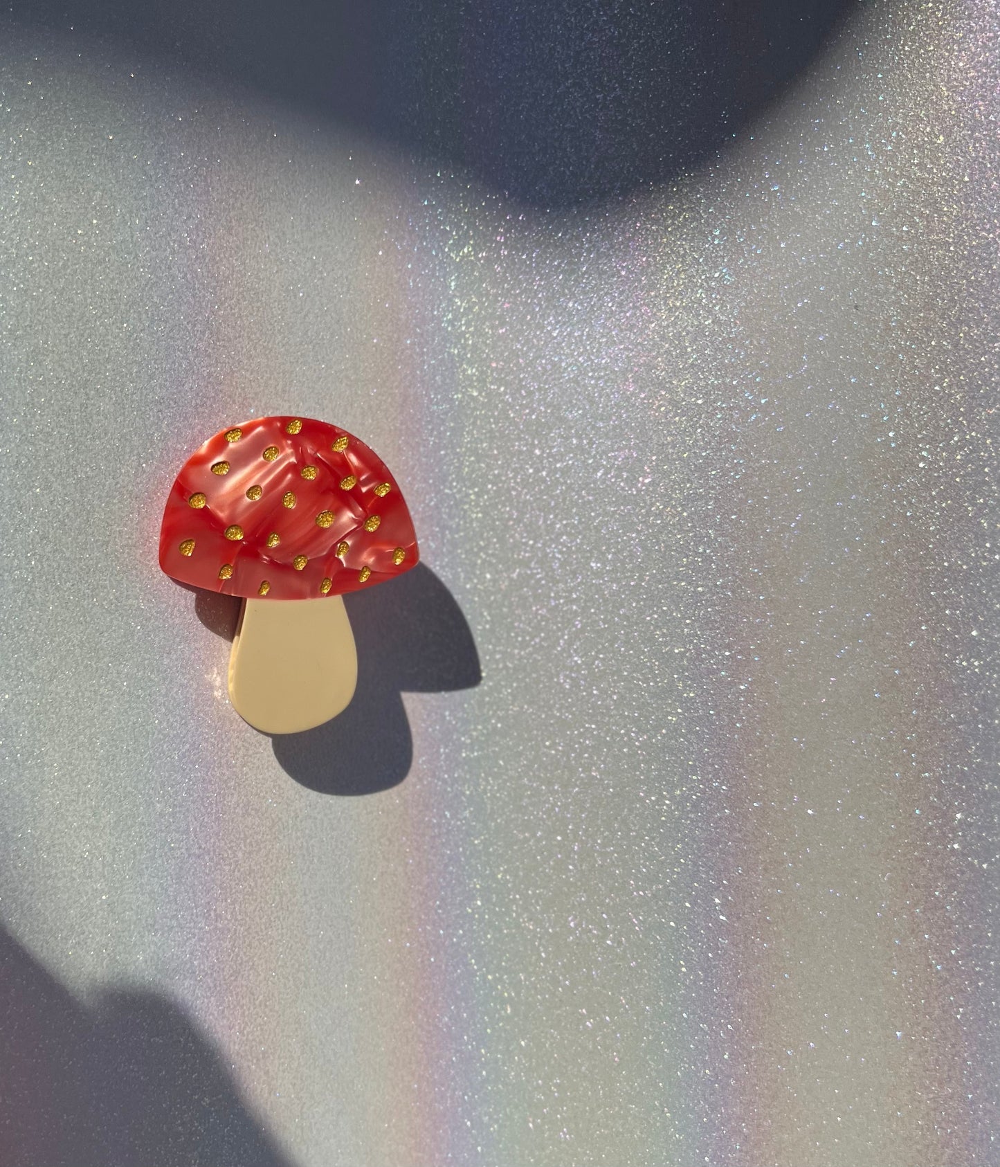 'Mushroom Magic' Mushroom Hair Claw Clip