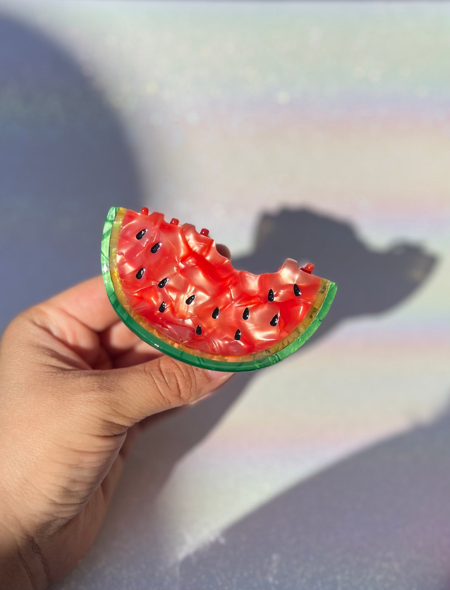 'Ripe and Ready' Watermelon Hair Clip