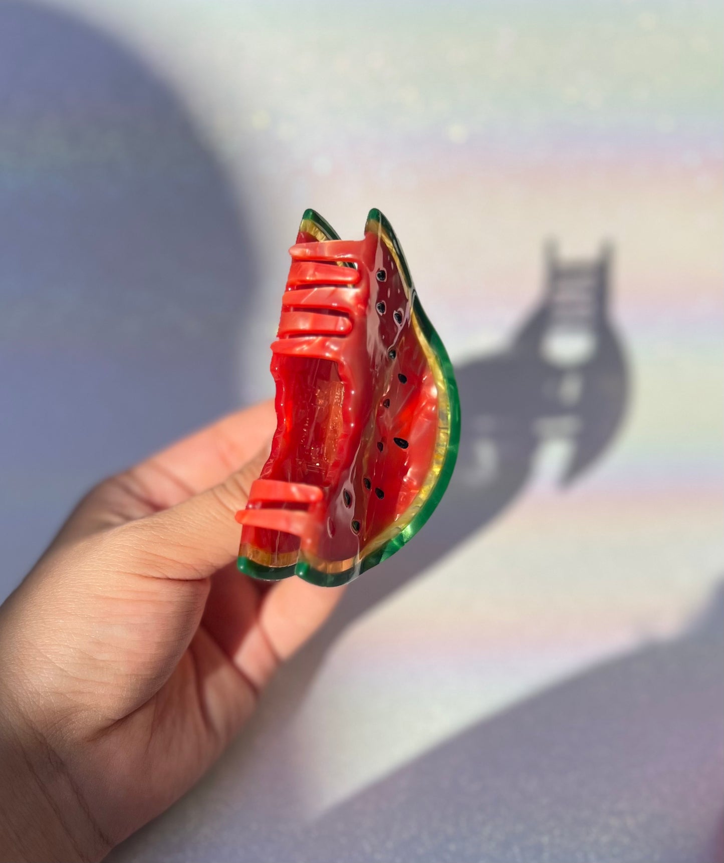 'Ripe and Ready' Watermelon Hair Clip